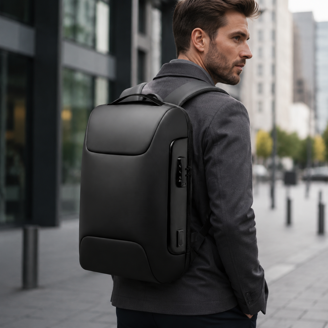 STRYDE backpack worn commuting