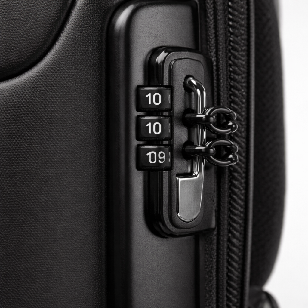 STRYDE combination lock detail