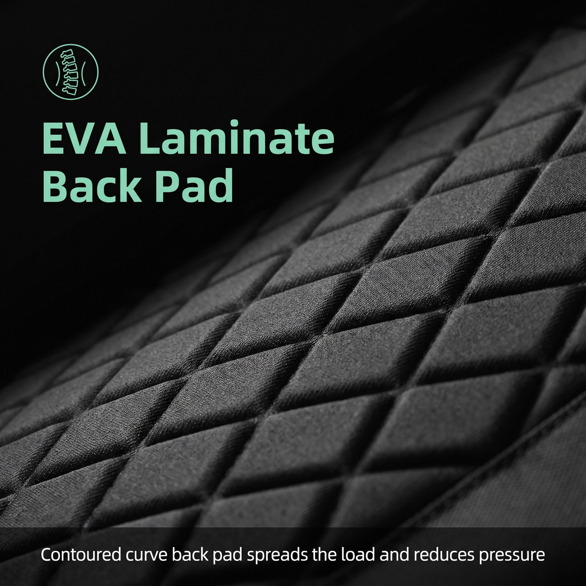 STRYDE Voyager contoured EVA laminate back pad